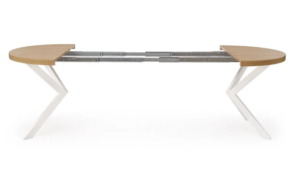 Stół okrągły rozkładany PERONI nowoczesny I sklep meblowy MIRAT. styl SKANDYNAWSKI