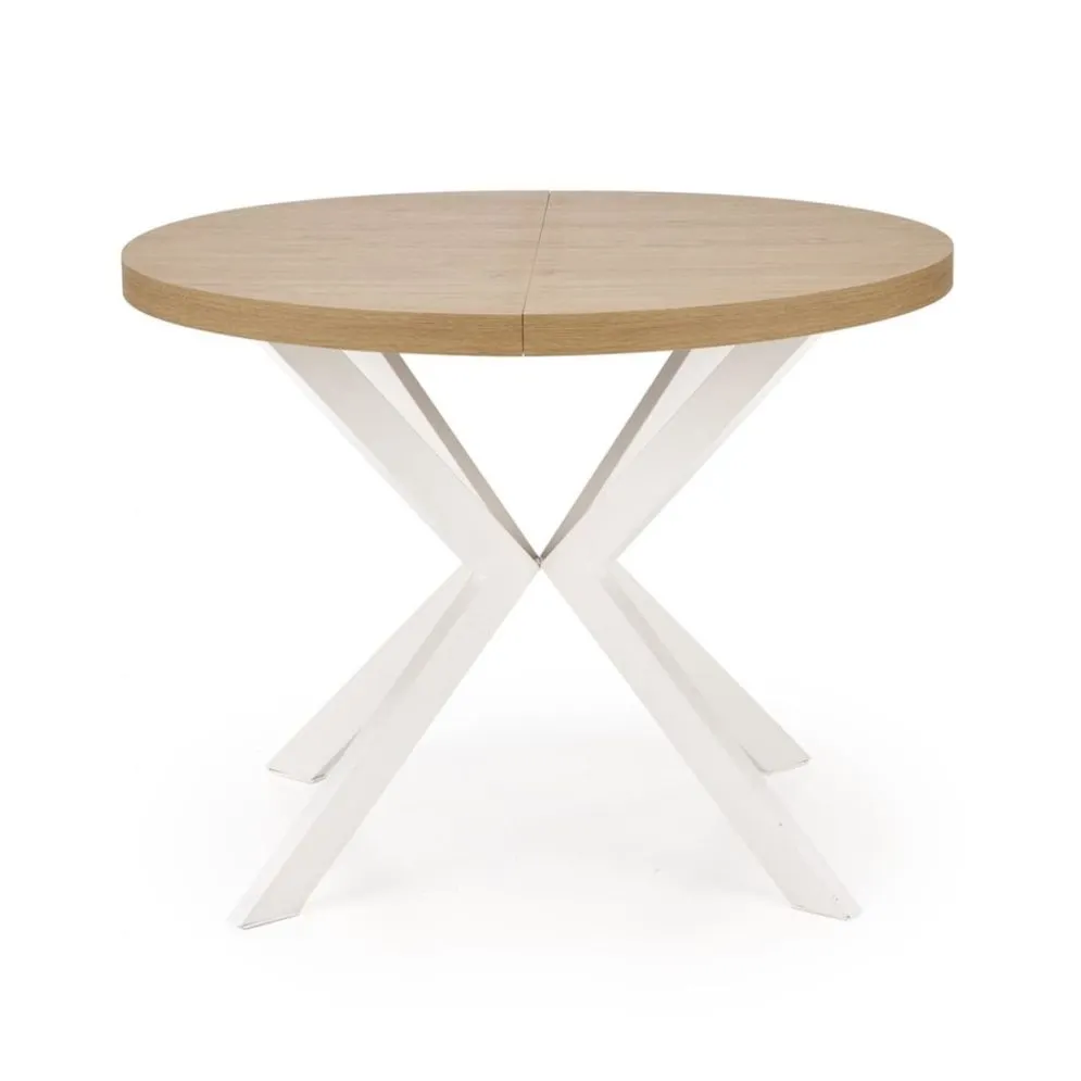 Stół okrągły rozkładany PERONI nowoczesny I sklep meblowy MIRAT. styl SKANDYNAWSKI