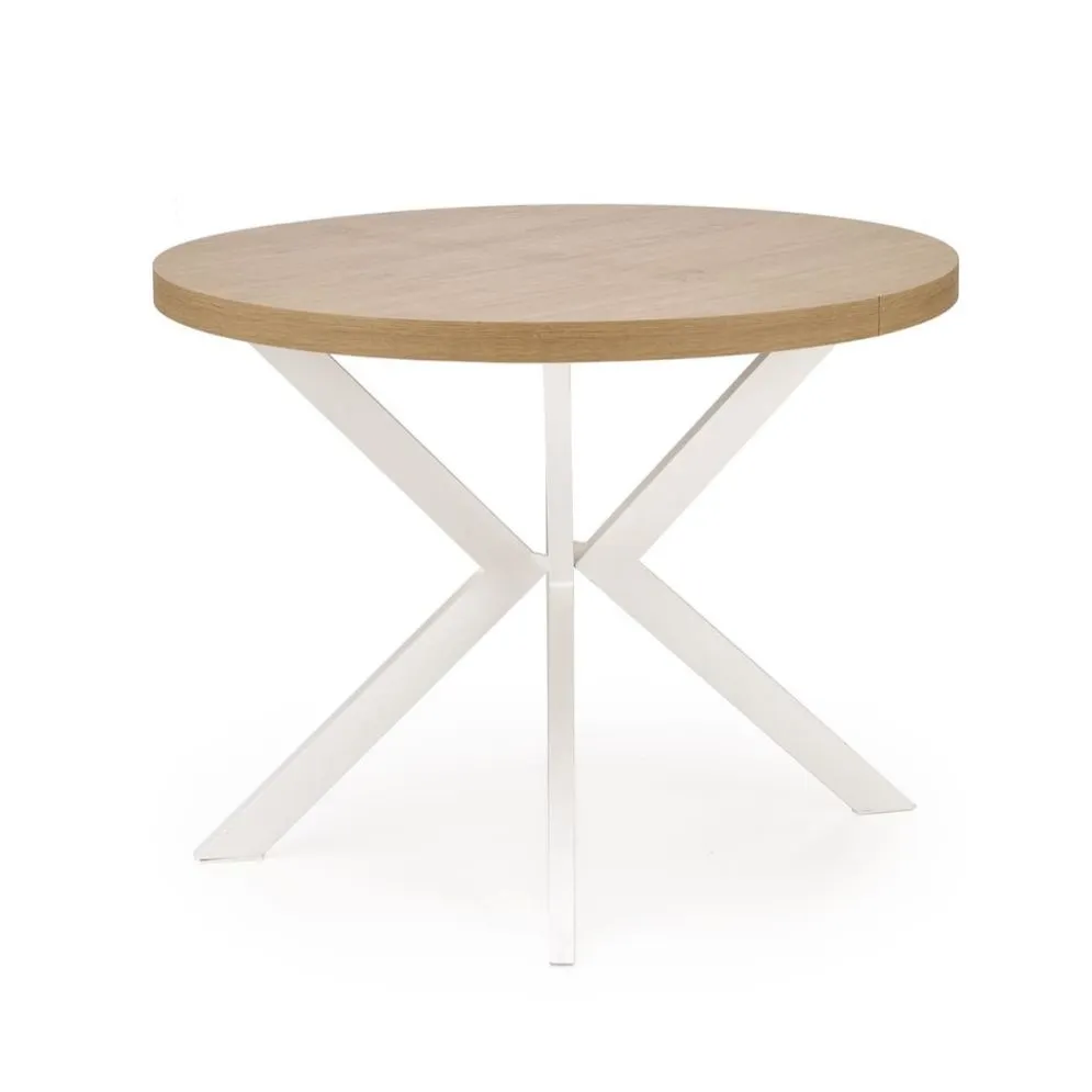 Stół okrągły rozkładany PERONI nowoczesny I sklep meblowy MIRAT. styl SKANDYNAWSKI