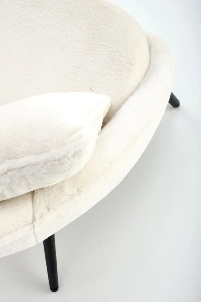 Fotel MERRY kremowy z poduszkami I sklep meblowy MIRAT.