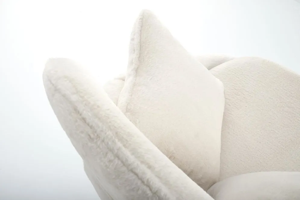 Fotel MERRY kremowy z poduszkami I sklep meblowy MIRAT.