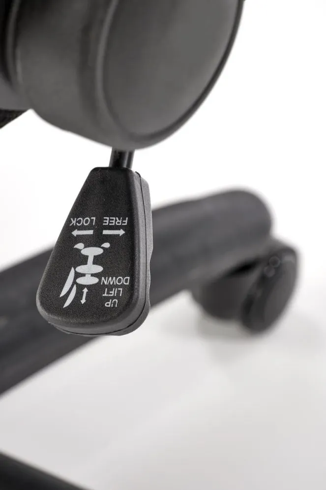 Fotel biurowy BLOOM szary/czarny obrotowy I sklep meblowy MIRAT.