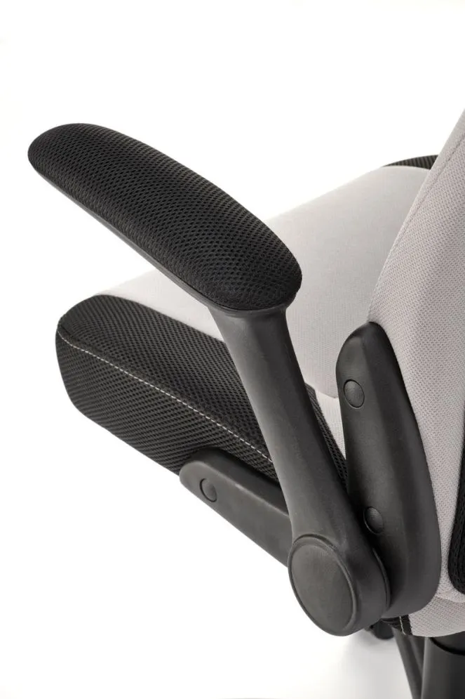 Fotel biurowy BLOOM szary/czarny obrotowy I sklep meblowy MIRAT.