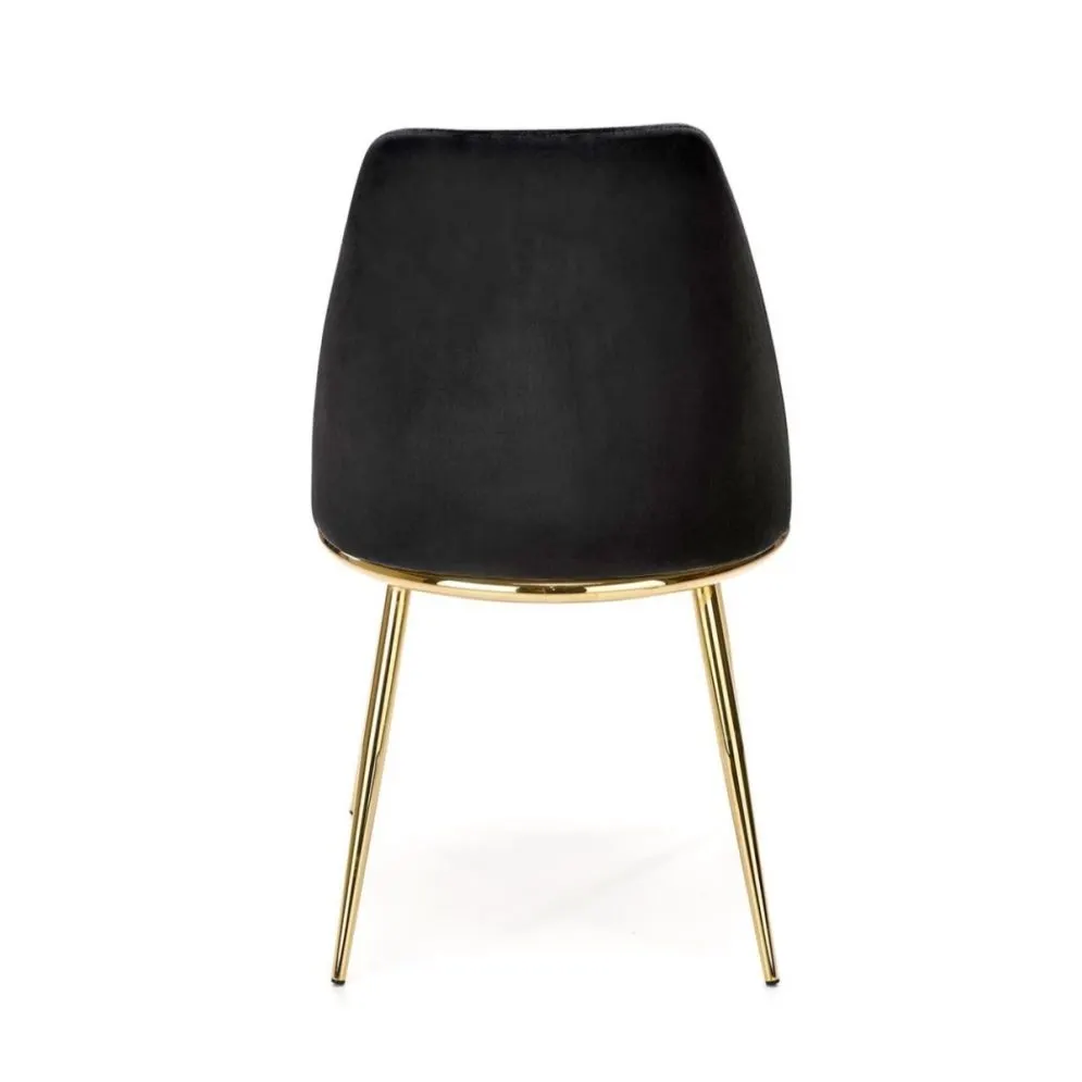 Nowoczesne krzesło K460 aksamitne I sklep meblowy MIRAT. styl GLAMOUR