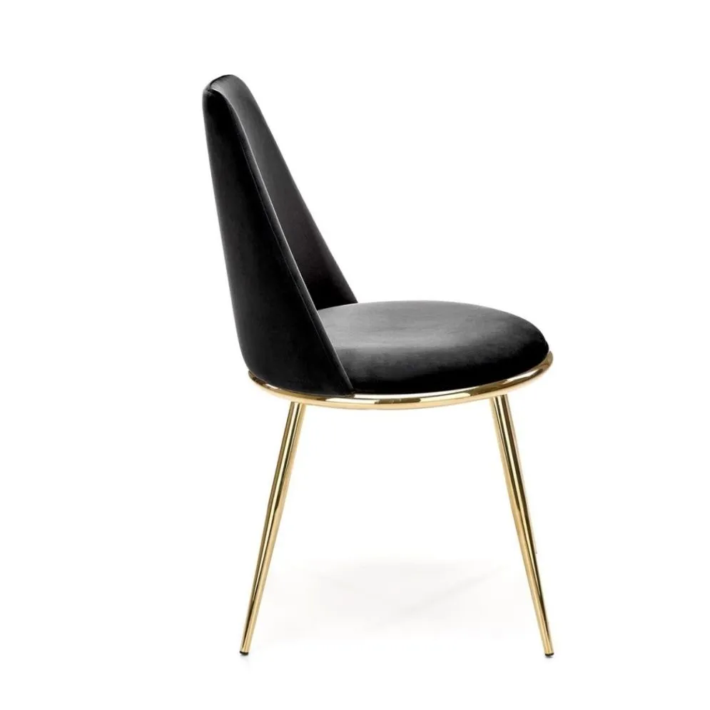 Nowoczesne krzesło K460 aksamitne I sklep meblowy MIRAT. styl GLAMOUR