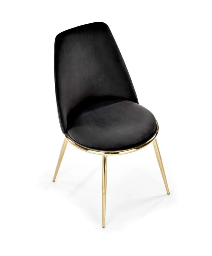 Nowoczesne krzesło K460 aksamitne I sklep meblowy MIRAT. styl GLAMOUR