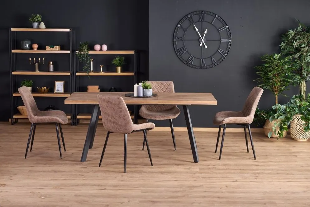 Stół BERLIN rozkładany do jadalni I sklep meblowy MIRAT. styl LOFT