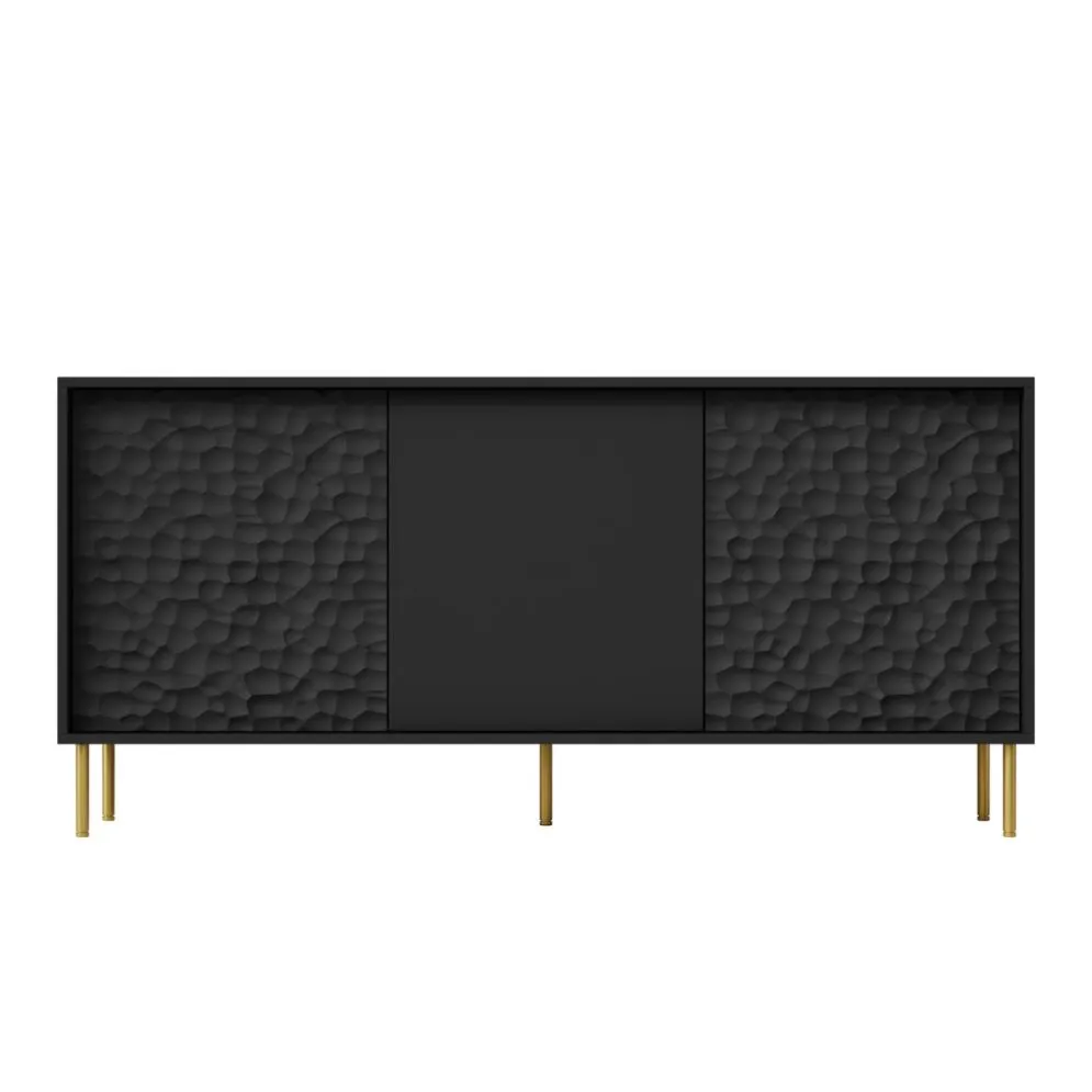 Komoda BULLET KM-1 155 cm z półkami I sklep meblowy MIRAT. styl GLAMOUR kolekcja BULLET