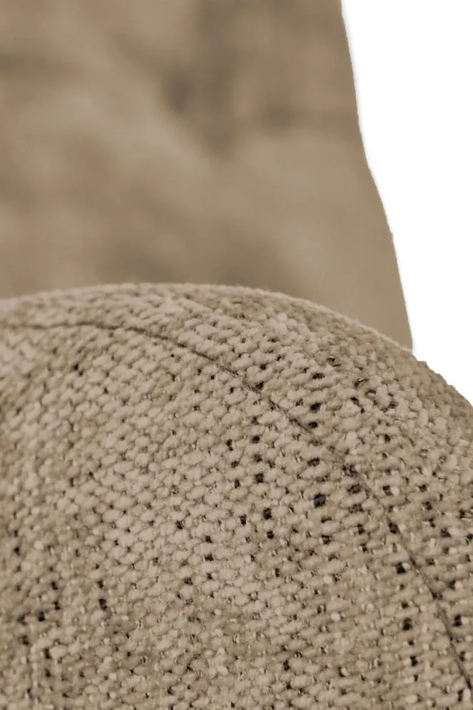 Fotel biurowy FLORES jasnobrązowy z podłokietnikami | MIRAT.