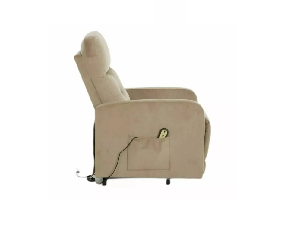 Fotel rozkładany OTUS II VELVET czarny I sklep meblowy MIRAT. styl VINTAGE