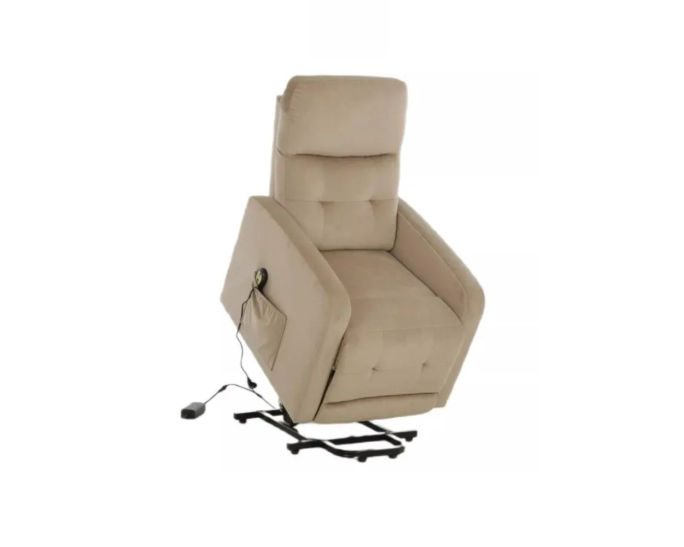 Fotel rozkładany OTUS II VELVET czarny I sklep meblowy MIRAT. styl VINTAGE