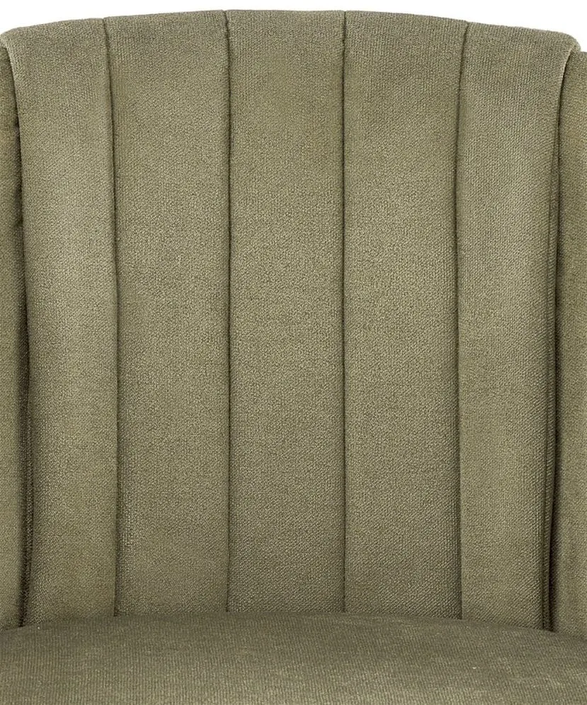 Krzesło tapicerowane K533 oliwkowe/czarne obracane 180° I sklep meblowy MIRAT.