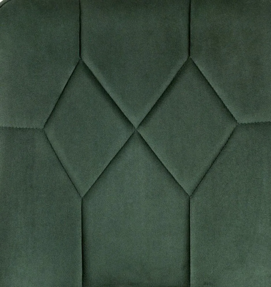 Krzesło tapicerowane K539 VELVET ciemnozielone do jadalni I sklep meblowy MIRAT.