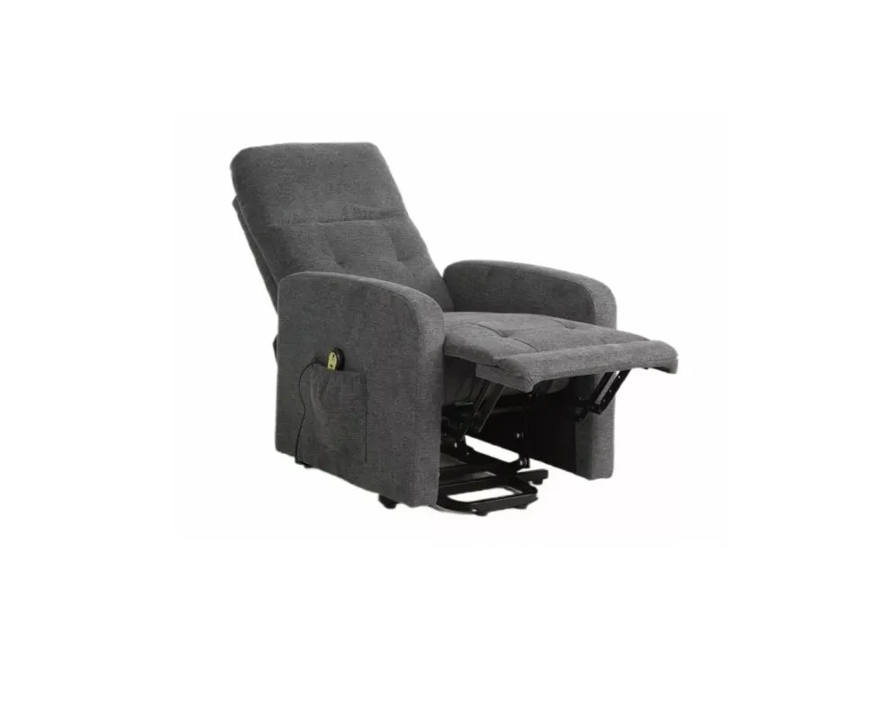 Fotel rozkładany OTUS II BREGO ciemnoszary I sklep meblowy MIRAT. styl VINTAGE