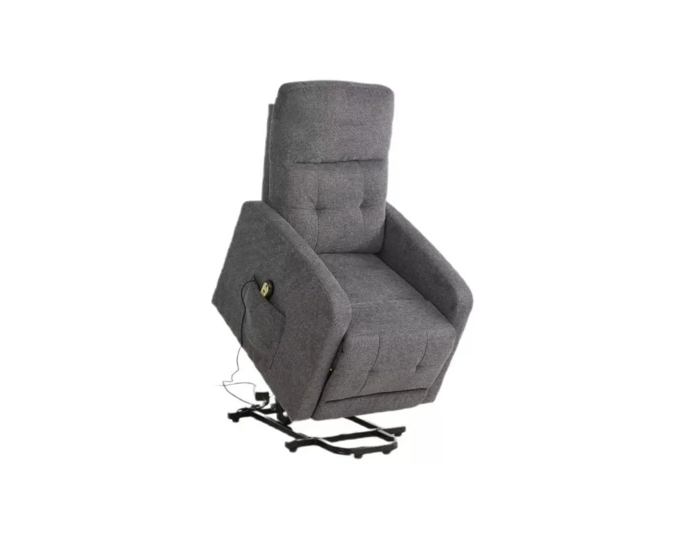 Fotel rozkładany OTUS II BREGO ciemnoszary I sklep meblowy MIRAT. styl VINTAGE