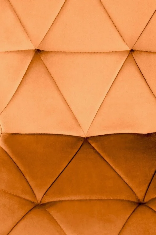 Krzesło tapicerowane K453 VELVET cynamonowe na metalowych nogach I sklep meblowy MIRAT.