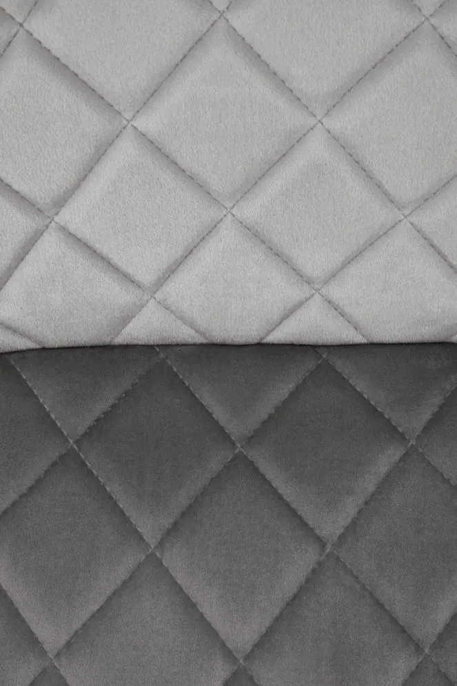 Krzesło tapicerowane K525 VELVET szare na metalowych nogach I sklep meblowy MIRAT. styl GLAMOUR, LOFT