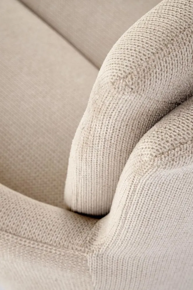 Krzesło tapicerowane K536 beżowe obracane 360° I sklep meblowy MIRAT. styl LOFT