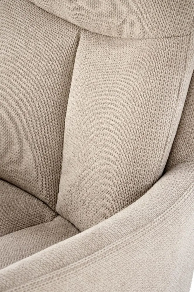 Krzesło tapicerowane K536 beżowe obracane 360° I sklep meblowy MIRAT. styl LOFT