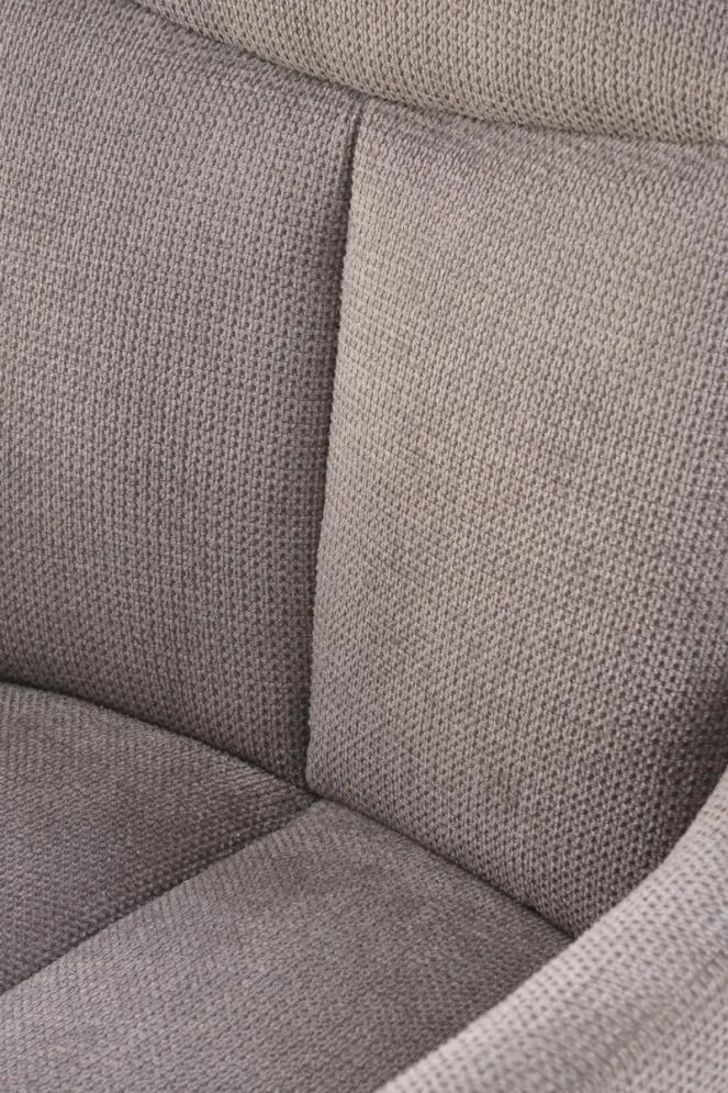 Krzesło tapicerowane K536 szare obracane na metalowych nogach I sklep meblowy MIRAT. styl LOFT