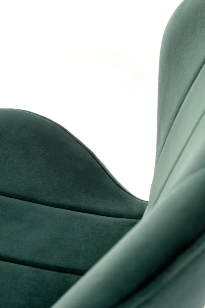 Krzesło tapicerowane K538 VELVET zielone glamour I sklep meblowy MIRAT. styl GLAMOUR, LOFT