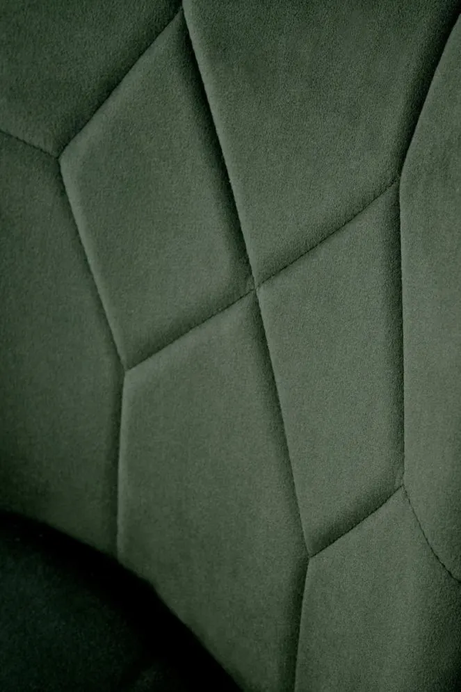 Krzesło tapicerowane K539 VELVET ciemnozielone do jadalni I sklep meblowy MIRAT.