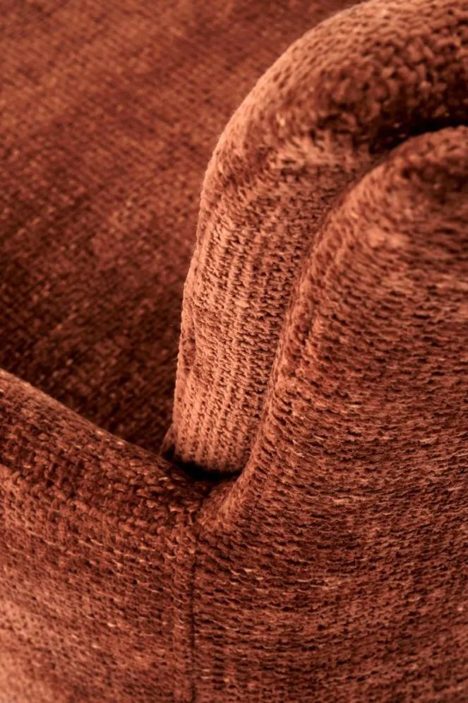 Krzesło tapicerowane K540 cynamonowe obracane 360° I sklep meblowy MIRAT. styl LOFT