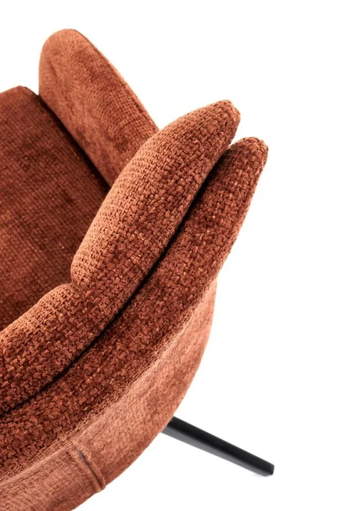 Krzesło tapicerowane K540 cynamonowe obracane 360° I sklep meblowy MIRAT. styl LOFT