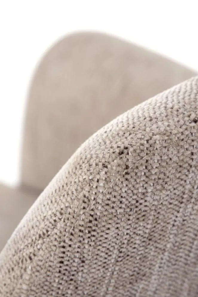 Krzesło tapicerowane K542 beżowe obracane z podłokietnikami I sklep meblowy MIRAT. styl LOFT