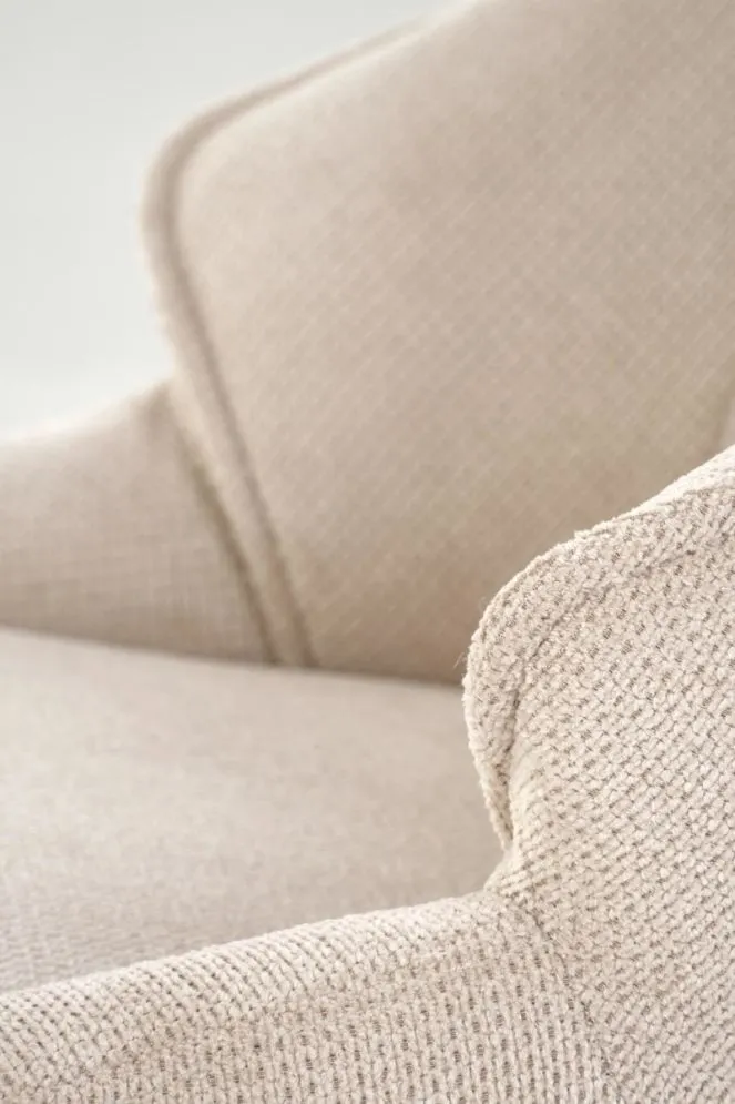 Krzesło tapicerowane K543 beżowe na metalowych nogach I sklep meblowy MIRAT. styl LOFT