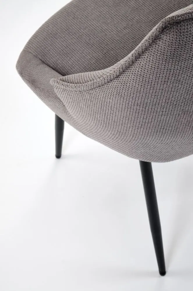 Krzesło tapicerowane K543 szare do jadalni I sklep meblowy MIRAT. styl LOFT
