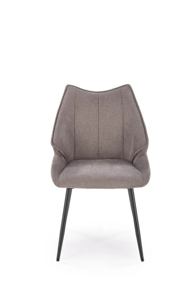 Krzesło tapicerowane K543 szare do jadalni I sklep meblowy MIRAT. styl LOFT