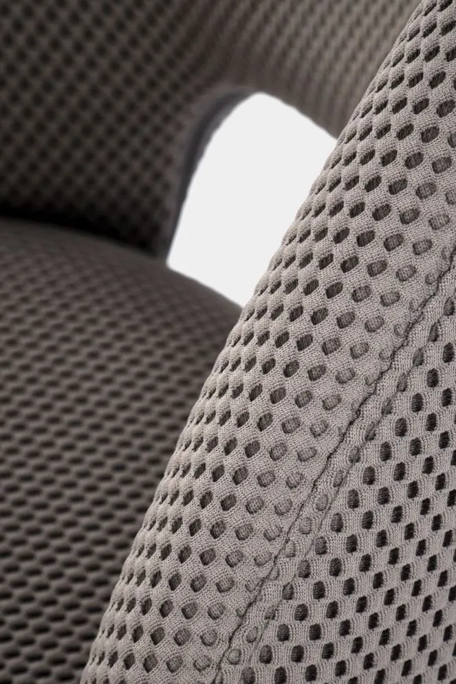 Krzesło K546 szare obracane na metalowych nogach I sklep meblowy MIRAT.