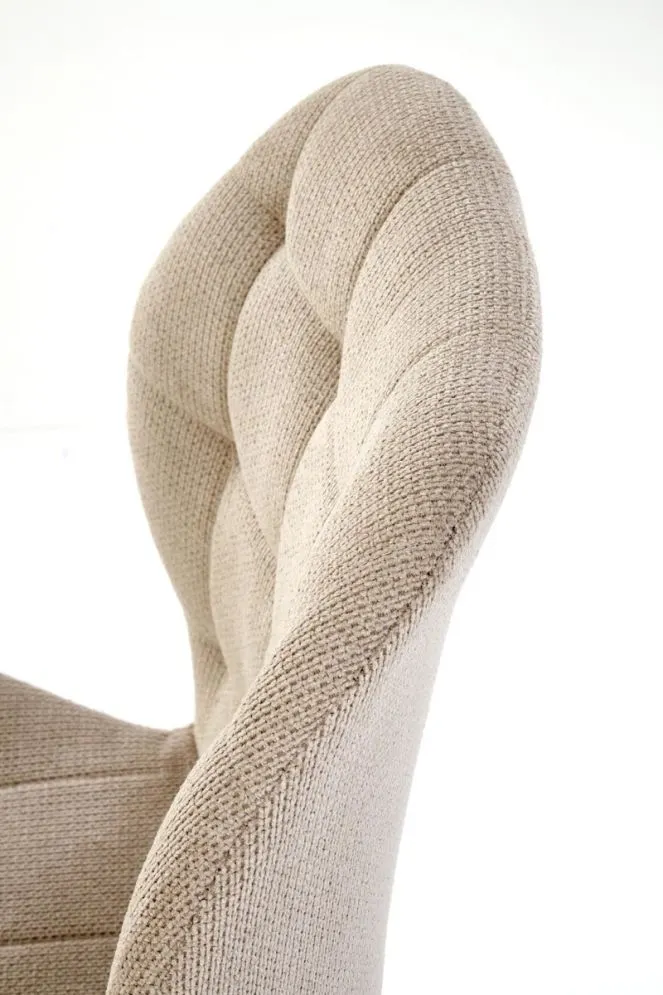 Krzesło tapicerowane K548 beżowe pikowane I sklep meblowy MIRAT. styl LOFT