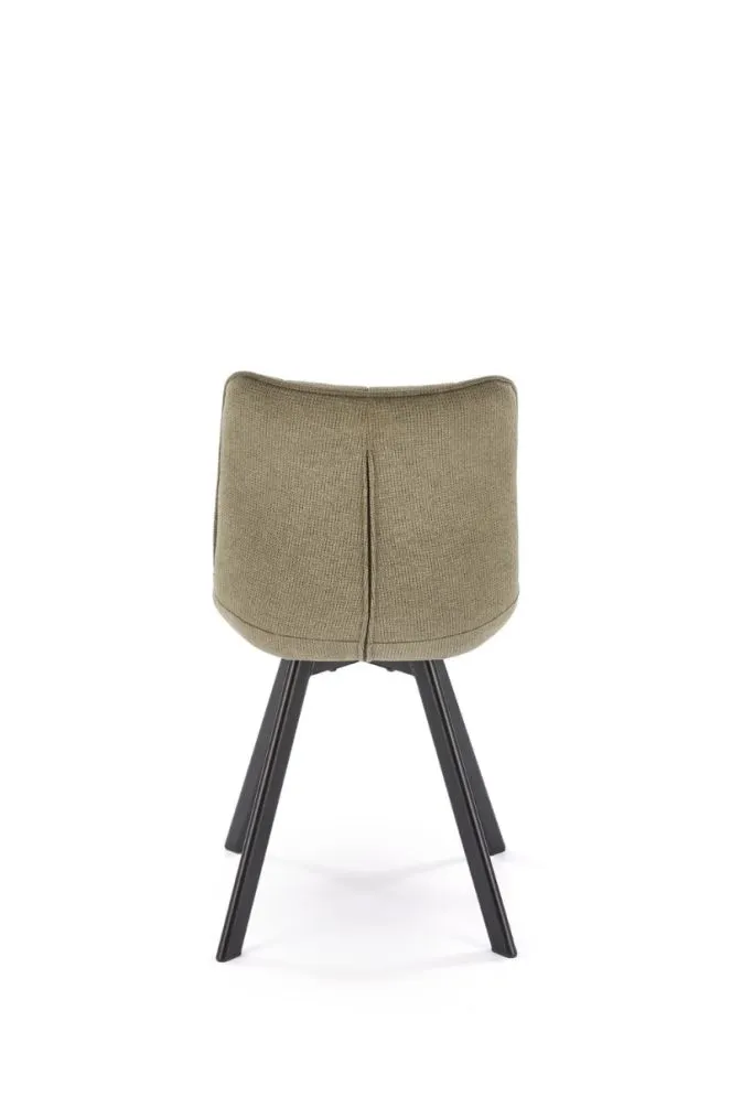 Krzesło tapicerowane K549 oliwkowe w stylu loftowym I sklep meblowy MIRAT. styl LOFT