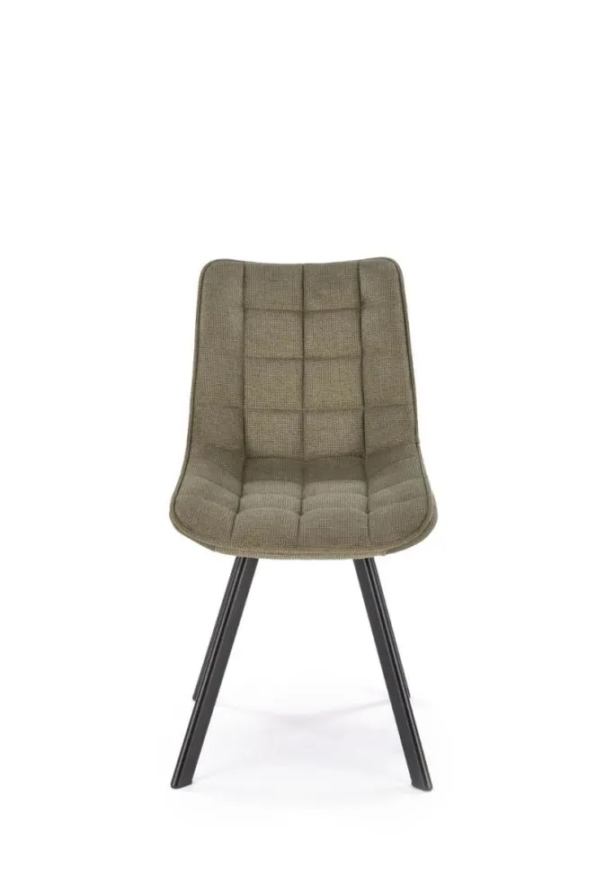 Krzesło tapicerowane K549 oliwkowe w stylu loftowym I sklep meblowy MIRAT. styl LOFT