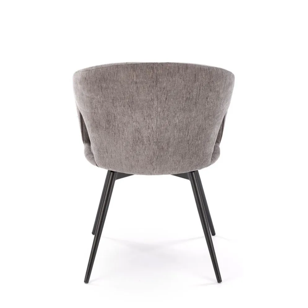 Krzesło tapicerowane K550 szare/czarne obracane w stylu loftowym I sklep meblowy MIRAT.