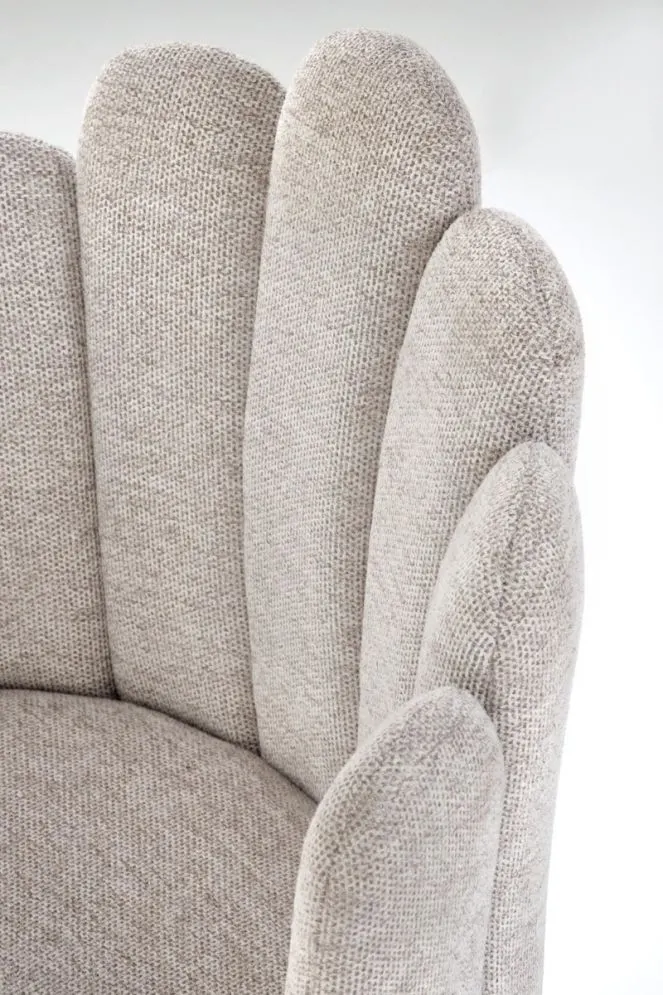 Krzesło tapicerowane K552 beżowe glamour I sklep meblowy MIRAT. styl GLAMOUR