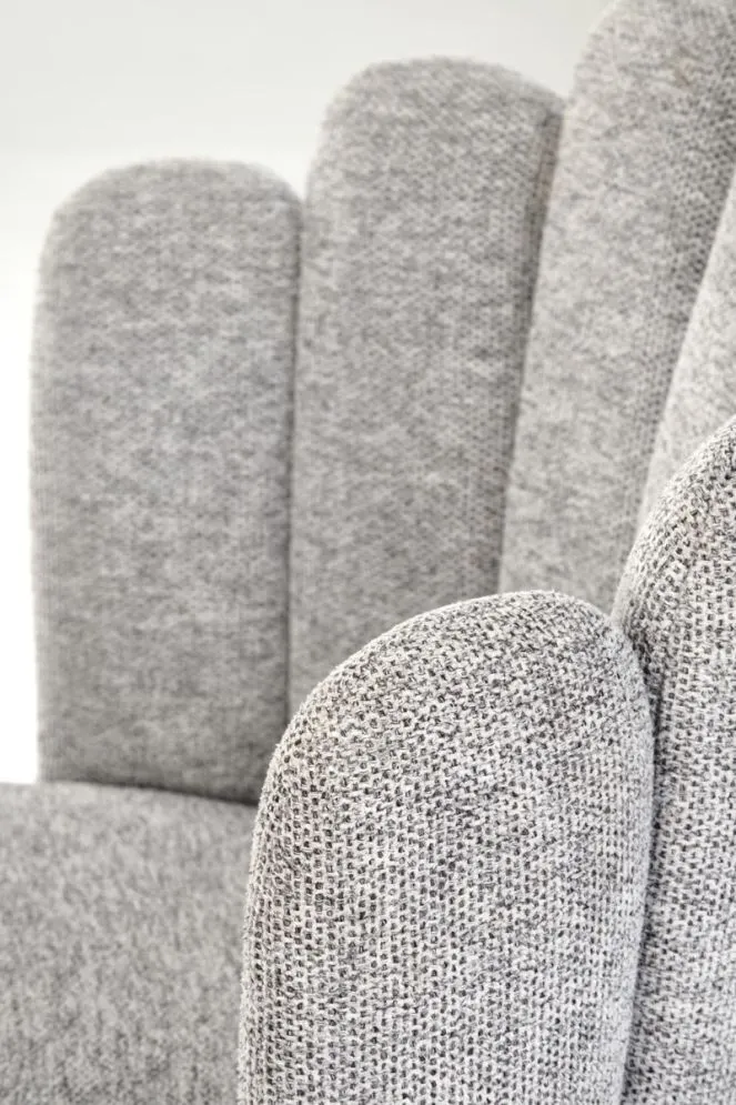 Krzesło tapicerowane K552 szare muszelka I sklep meblowy MIRAT. styl GLAMOUR