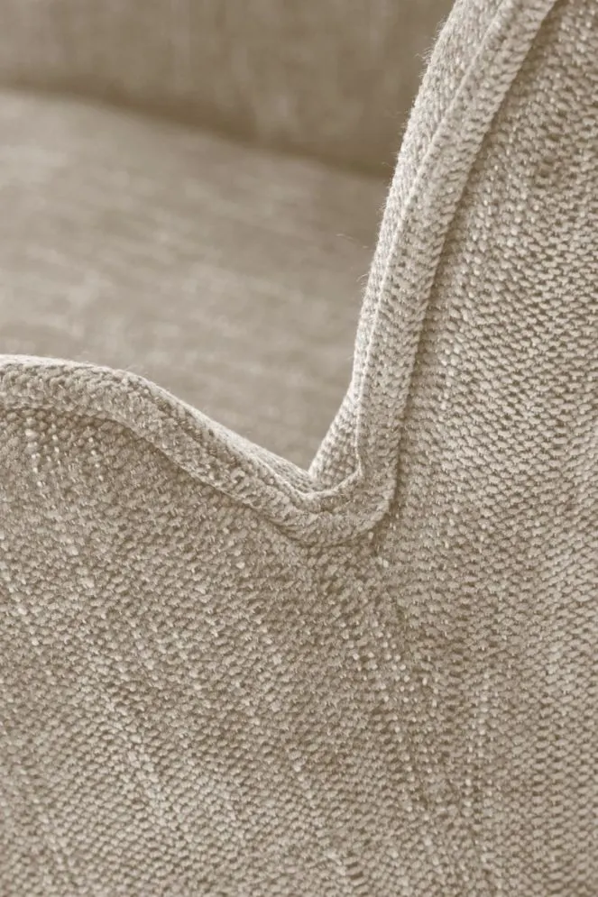 Krzesło tapicerowane K553 beżowe obracane na metalowych nogach I sklep meblowy MIRAT. styl LOFT