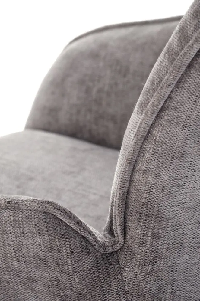 Krzesło tapicerowane K553 szare obracane 360° I sklep meblowy MIRAT. styl LOFT