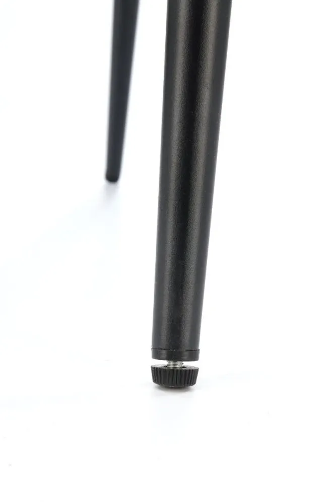 Krzesło tapicerowane K558 VELVET zielone na metalowych nogach I sklep meblowy MIRAT.