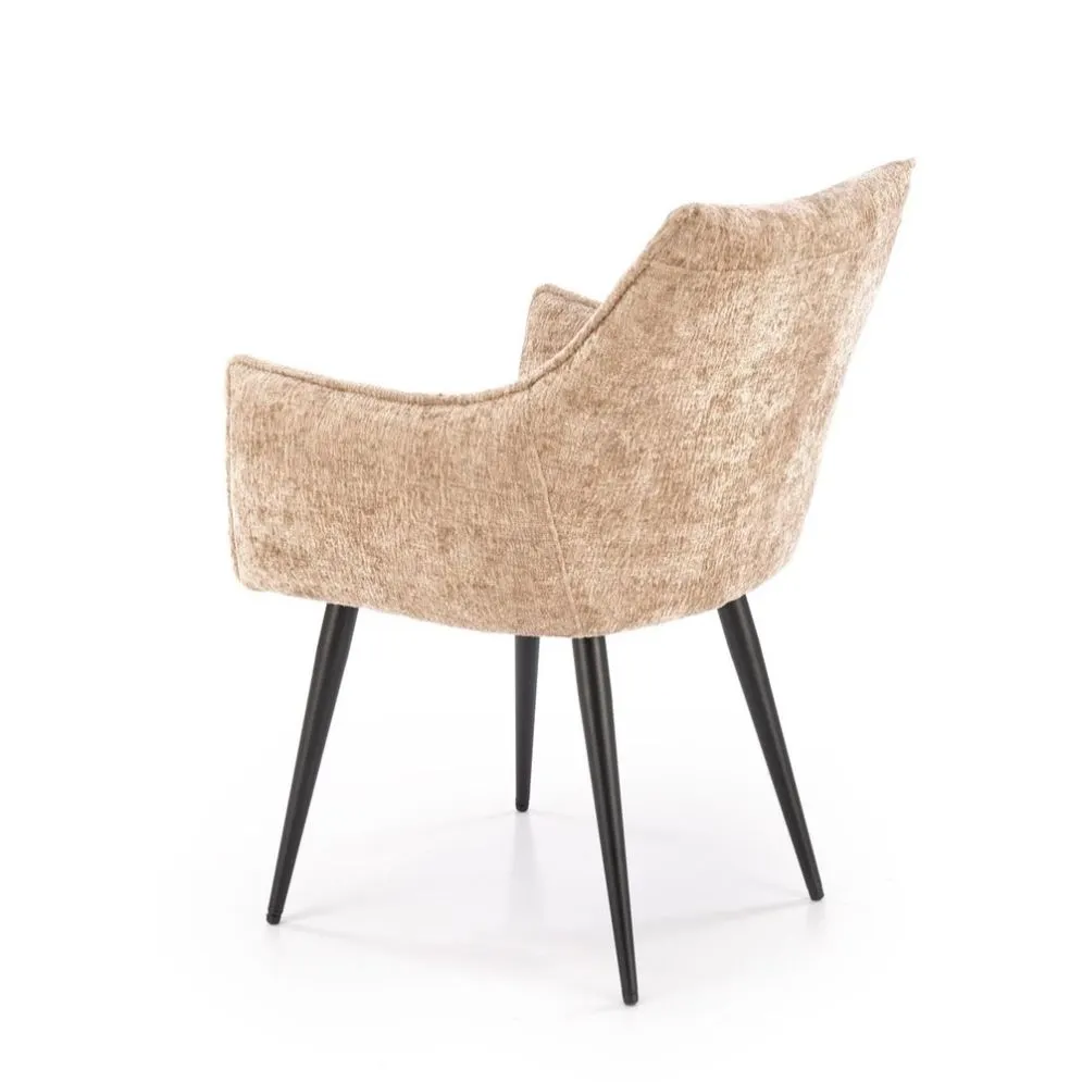 Krzesło tapicerowane K559 beżowe z podłokietnikami I sklep meblowy MIRAT.