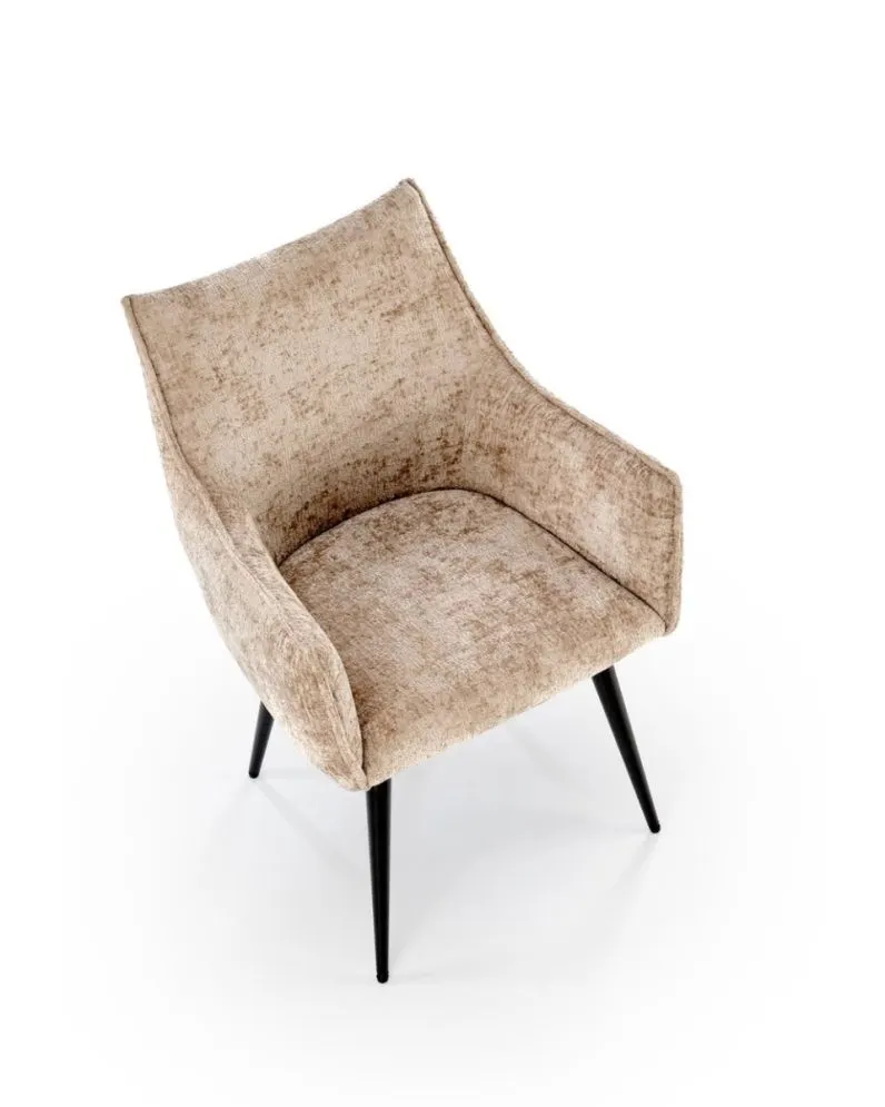 Krzesło tapicerowane K559 beżowe z podłokietnikami I sklep meblowy MIRAT.