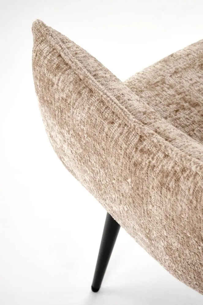 Krzesło tapicerowane K559 beżowe z podłokietnikami I sklep meblowy MIRAT.