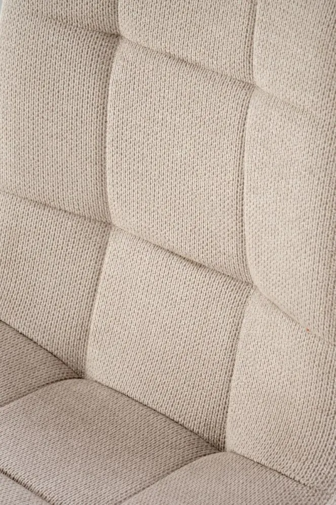 Krzesło tapicerowane K560 beżowe pikowane I sklep meblowy MIRAT. styl LOFT