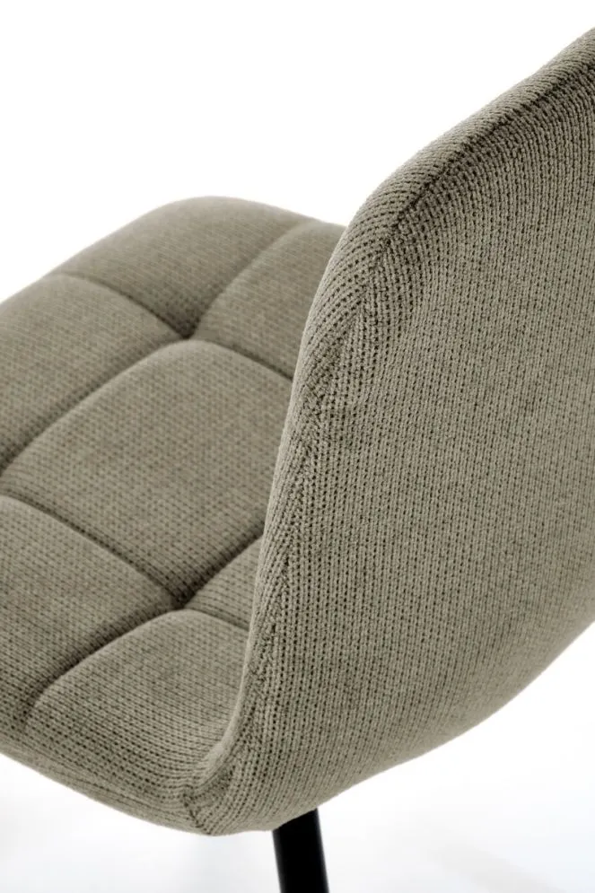 Krzesło tapicerowane K560 oliwkowe loftowe I sklep meblowy MIRAT. styl LOFT