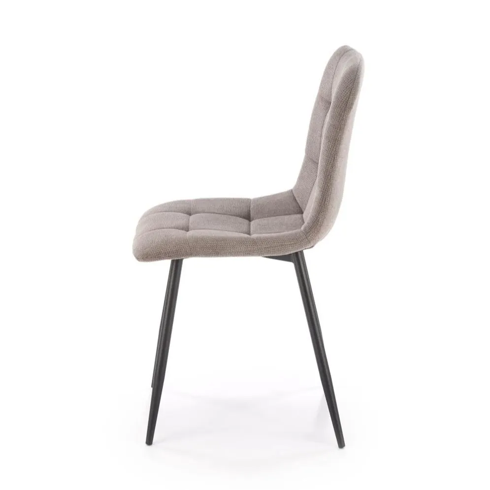 Krzesło tapicerowane K560 szare do jadalni I sklep meblowy MIRAT. styl LOFT
