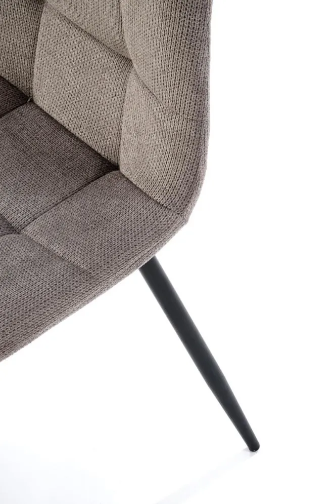 Krzesło tapicerowane K560 szare do jadalni I sklep meblowy MIRAT. styl LOFT