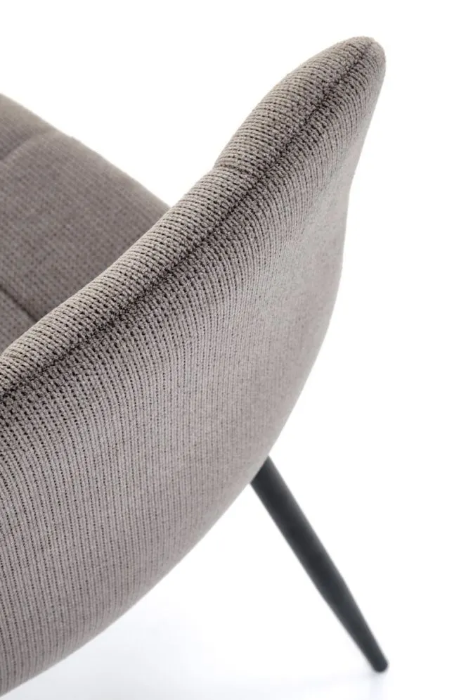 Krzesło tapicerowane K560 szare do jadalni I sklep meblowy MIRAT. styl LOFT